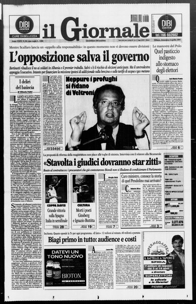 Il giornale : quotidiano del mattino